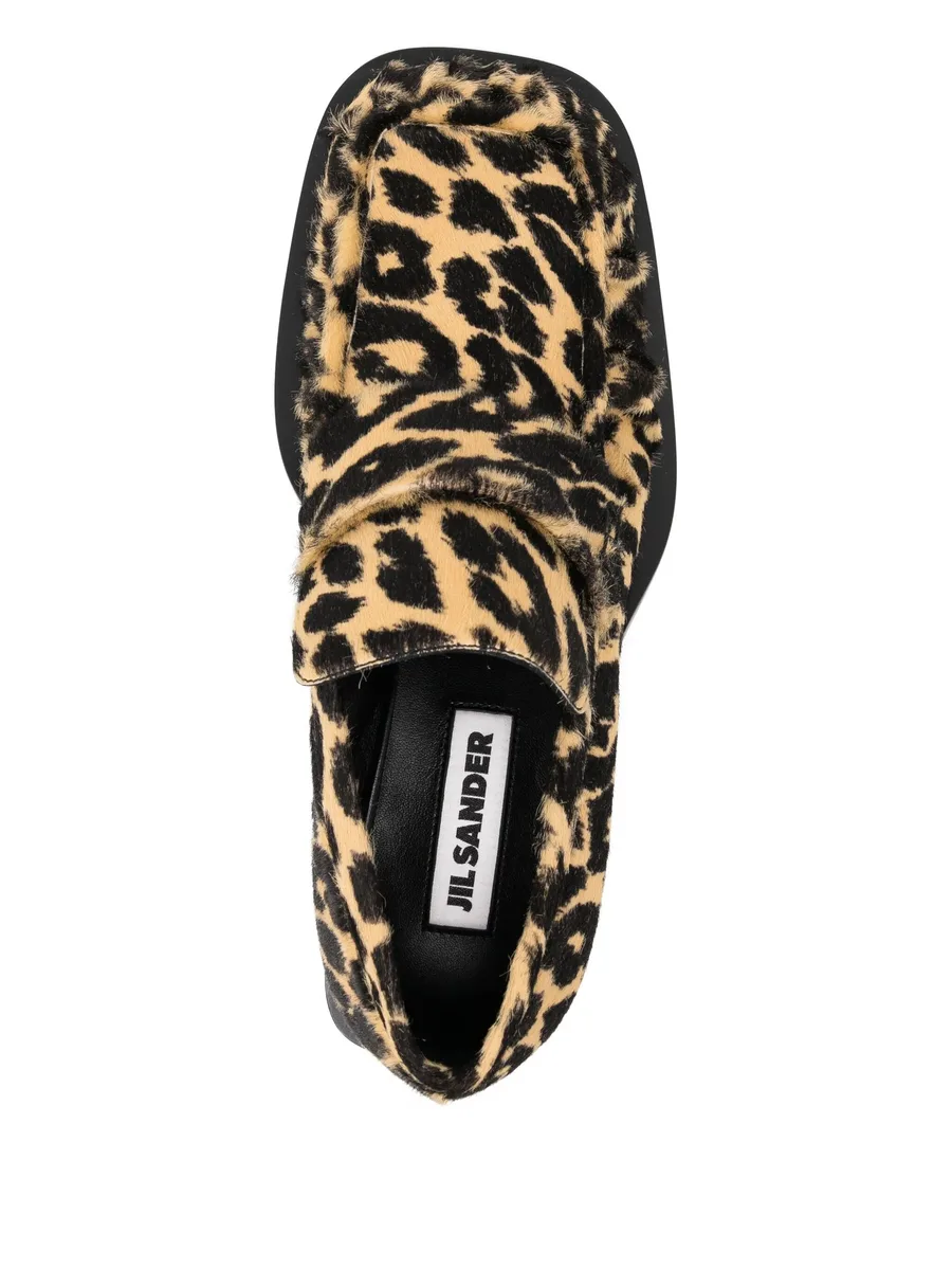 leopard-print loafers 8