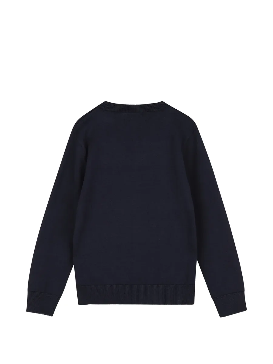 logo-embroidered crew-neck sweater 2