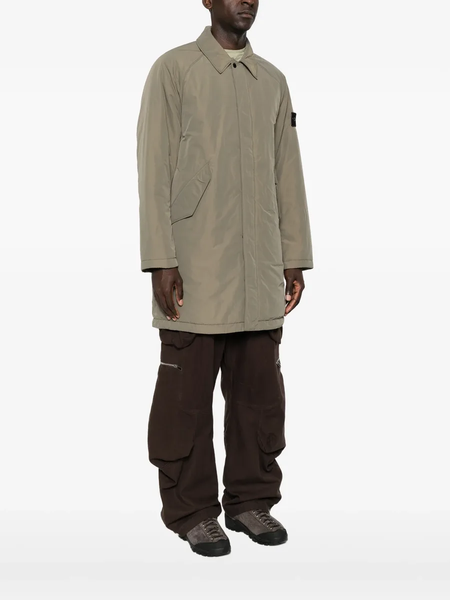 logo-patch raglan-sleeve coat 3