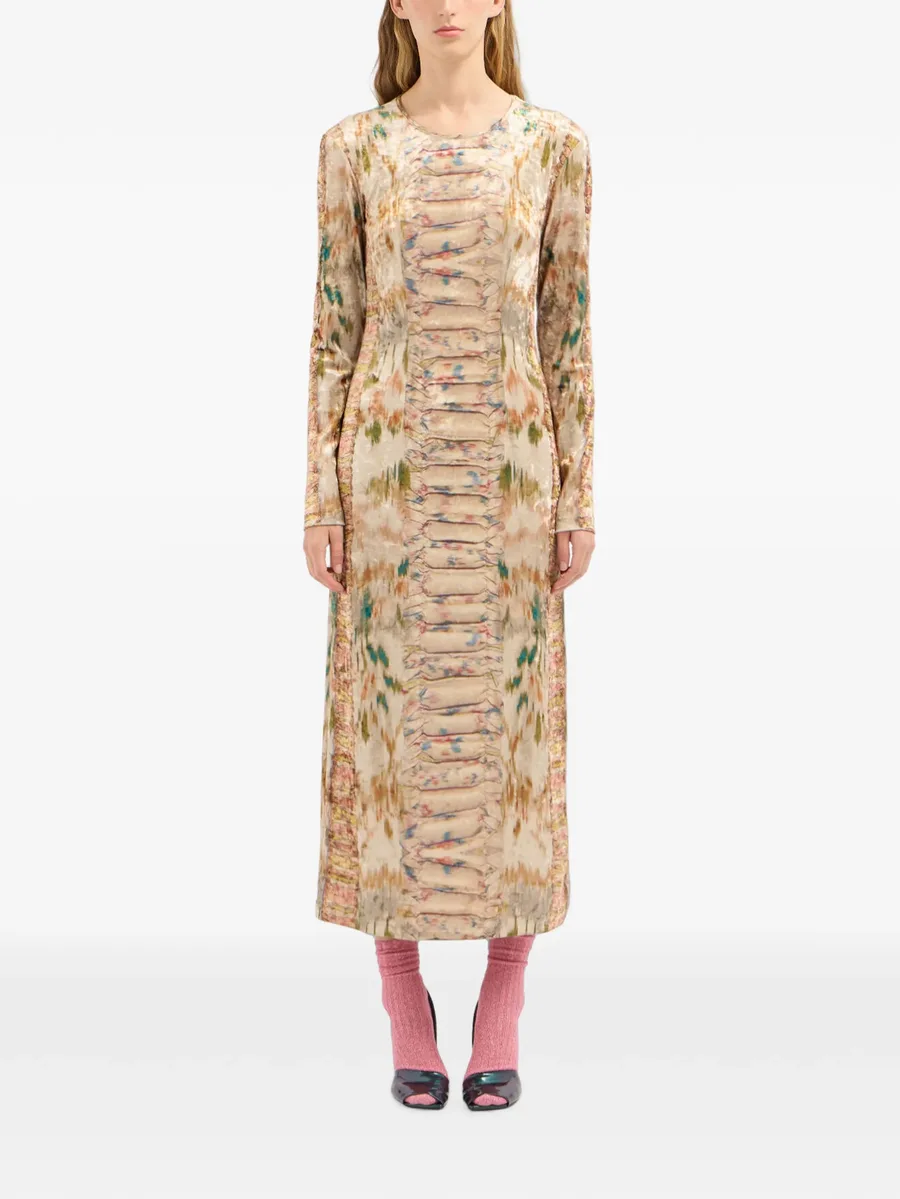Ranat abstract-print maxi dress 2