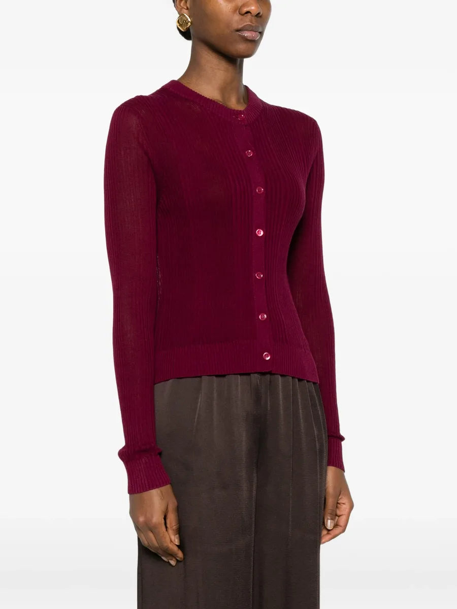 ribbed sheer cardigan 5
