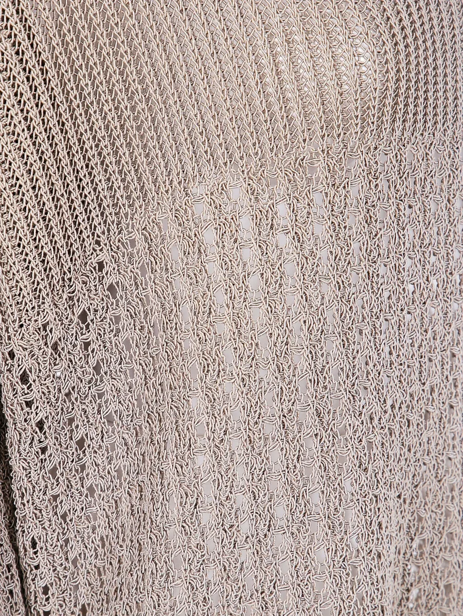 knitted open-back sweater 5