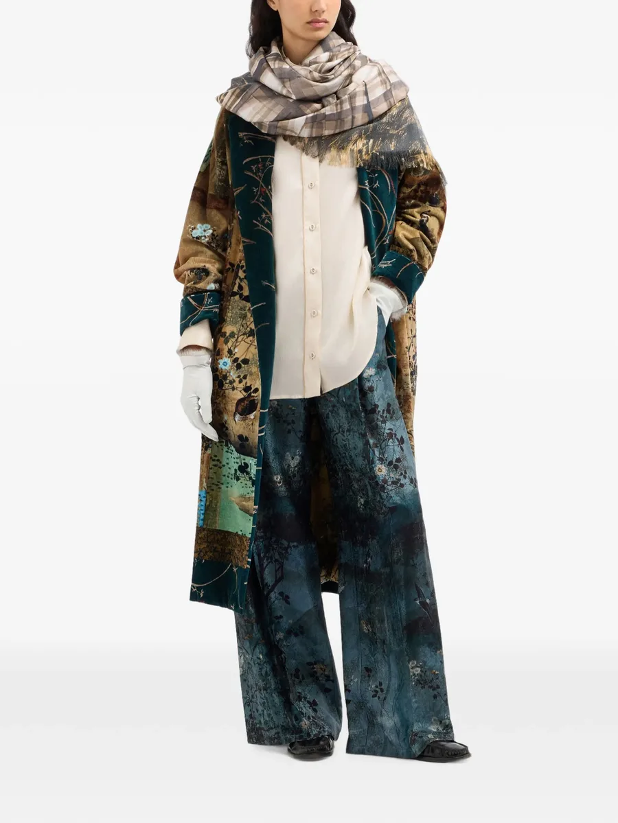Revdox floral-print coat 2