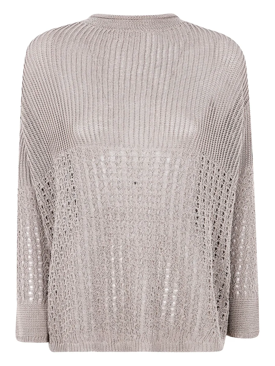 knitted open-back sweater 3
