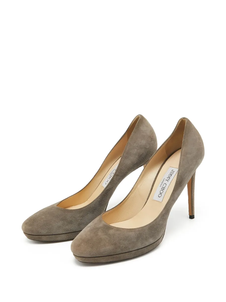 110mm suede pumps 5