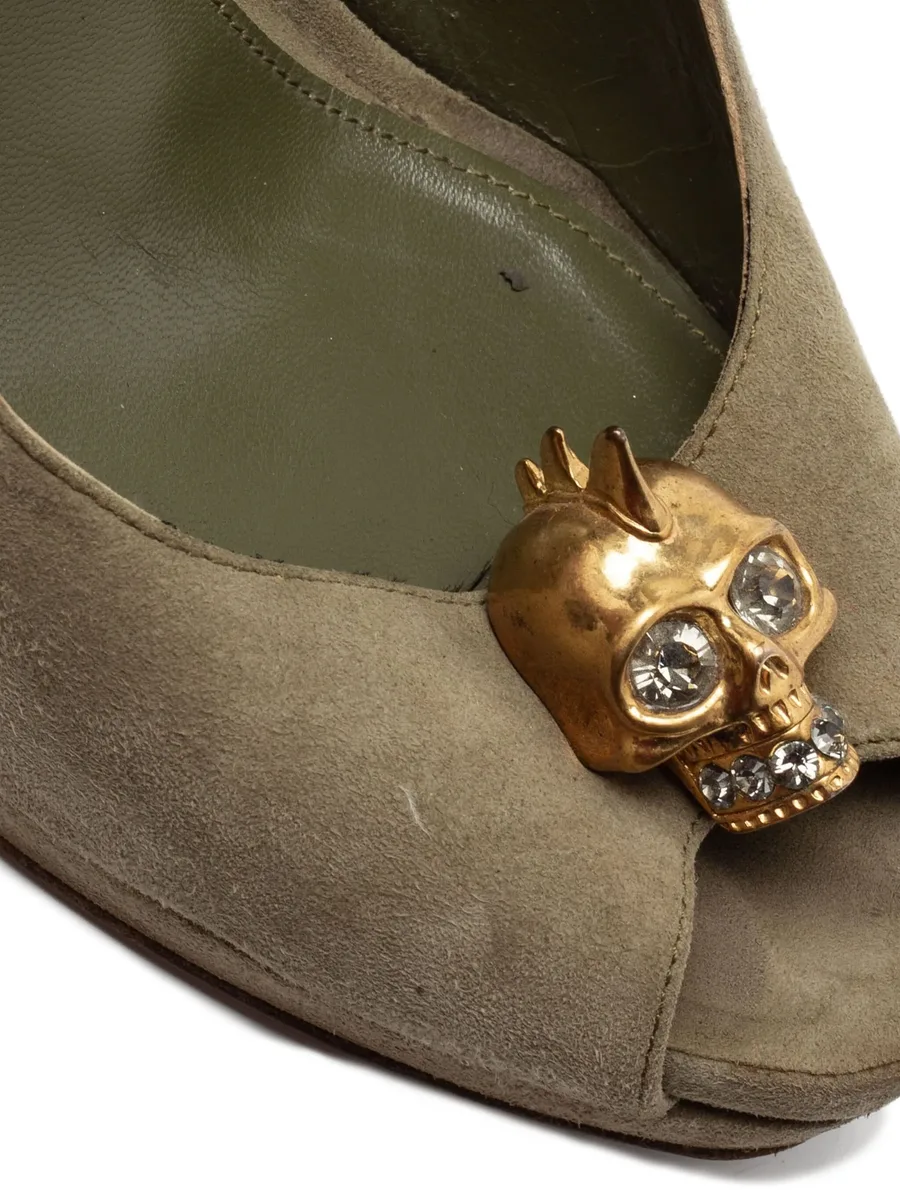 туфли с аппликацией Skull 12