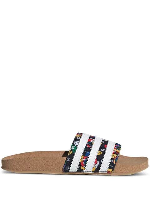 шлепанцы Rich Mnisi Adilette Core Black /Cloud White/Supplier Color