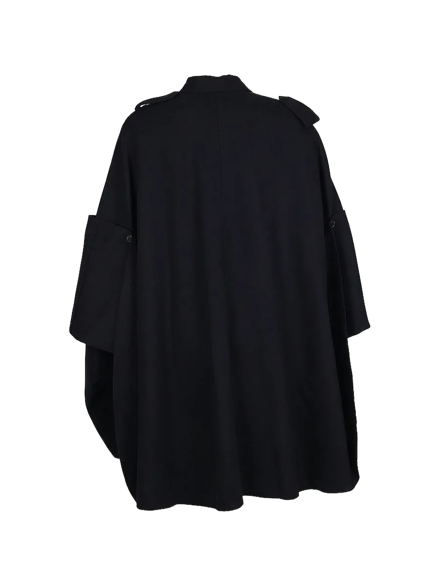 button double-breasted coat 3