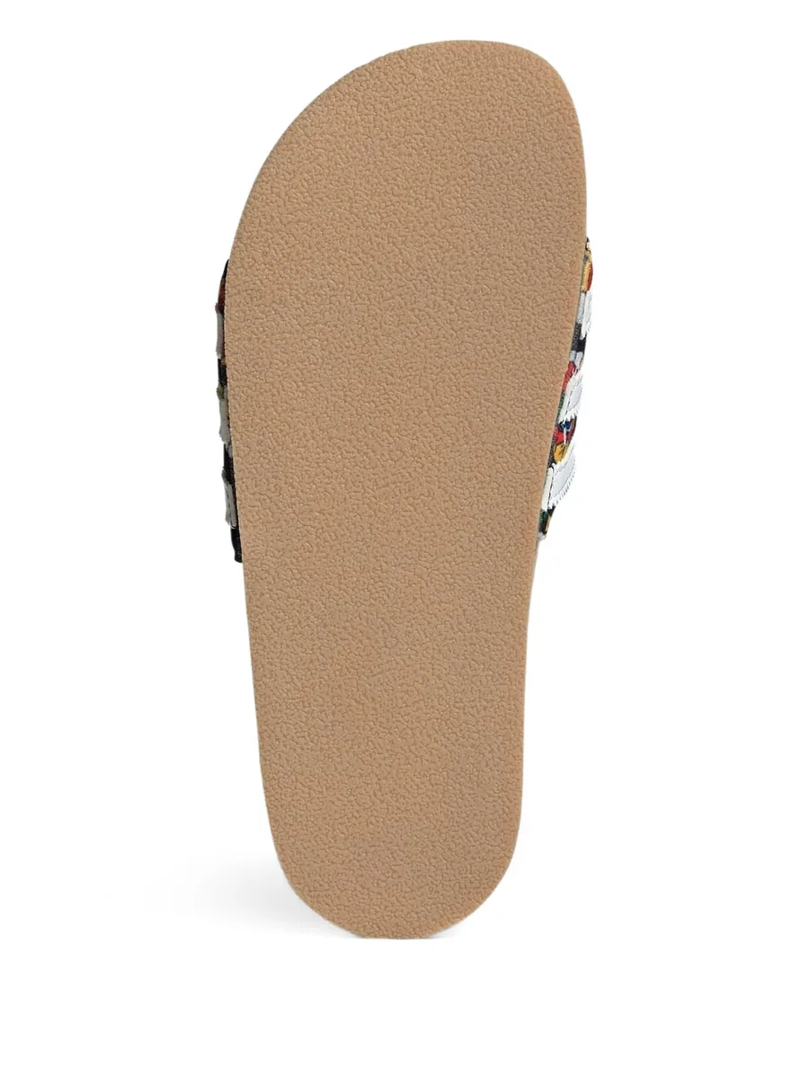 шлепанцы Rich Mnisi Adilette Core Black /Cloud White/Supplier Color 10