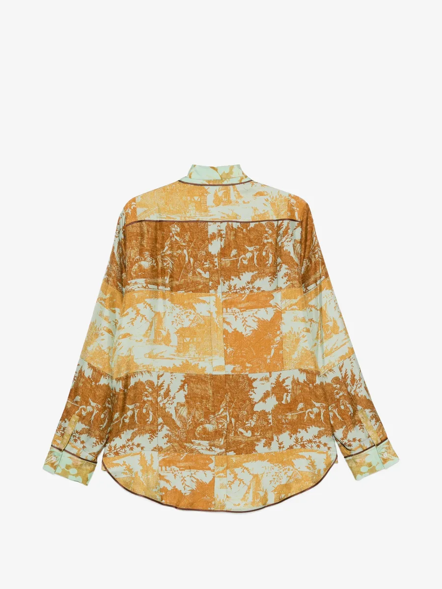 рубашка Aloe с принтом Toile de Jouy 2
