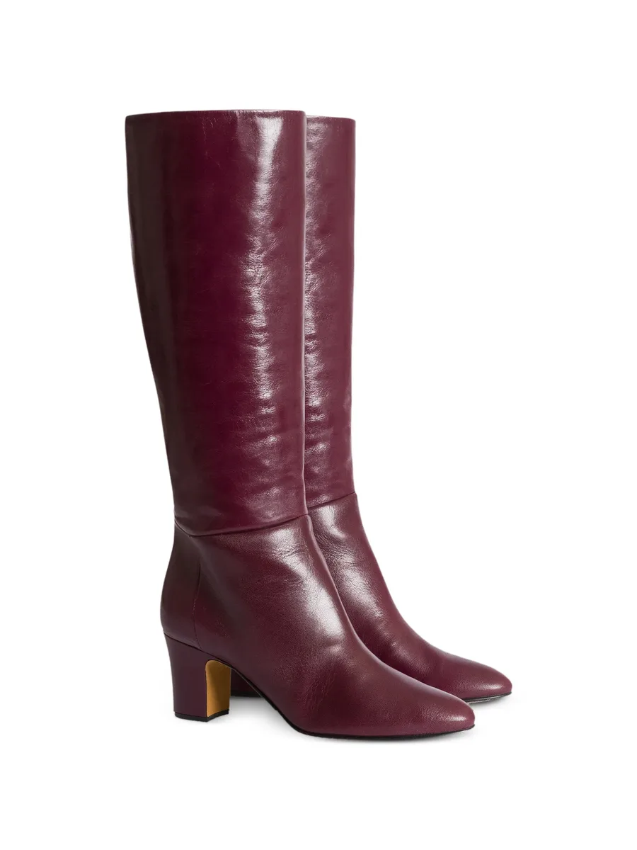 leather knee-high boots 2
