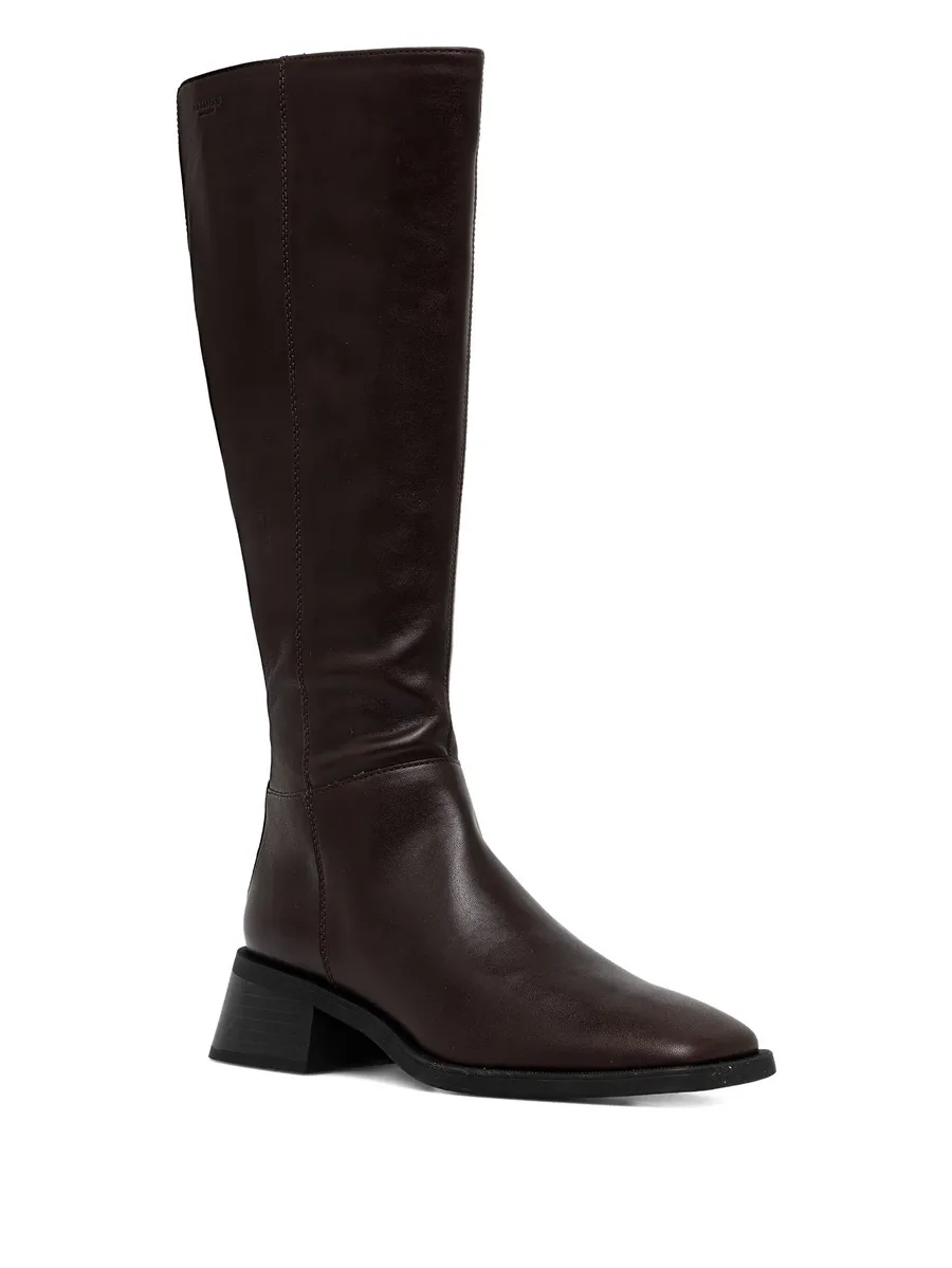square-toe knee-high boots 3