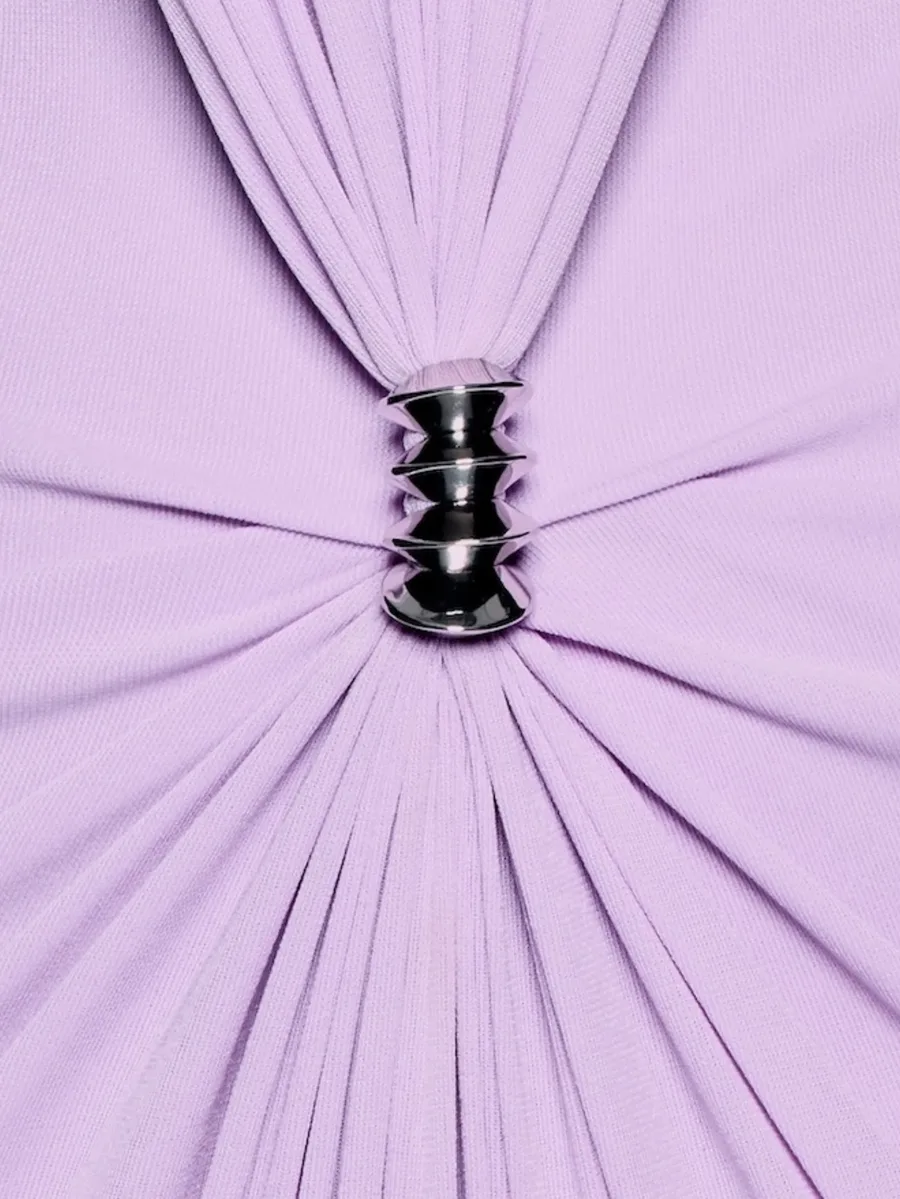 Zayra ruched-detail maxi dress 5