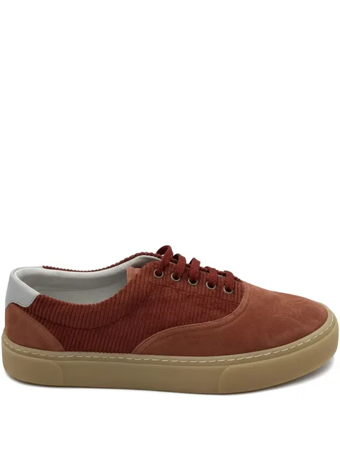 corduroy-textured sneakers