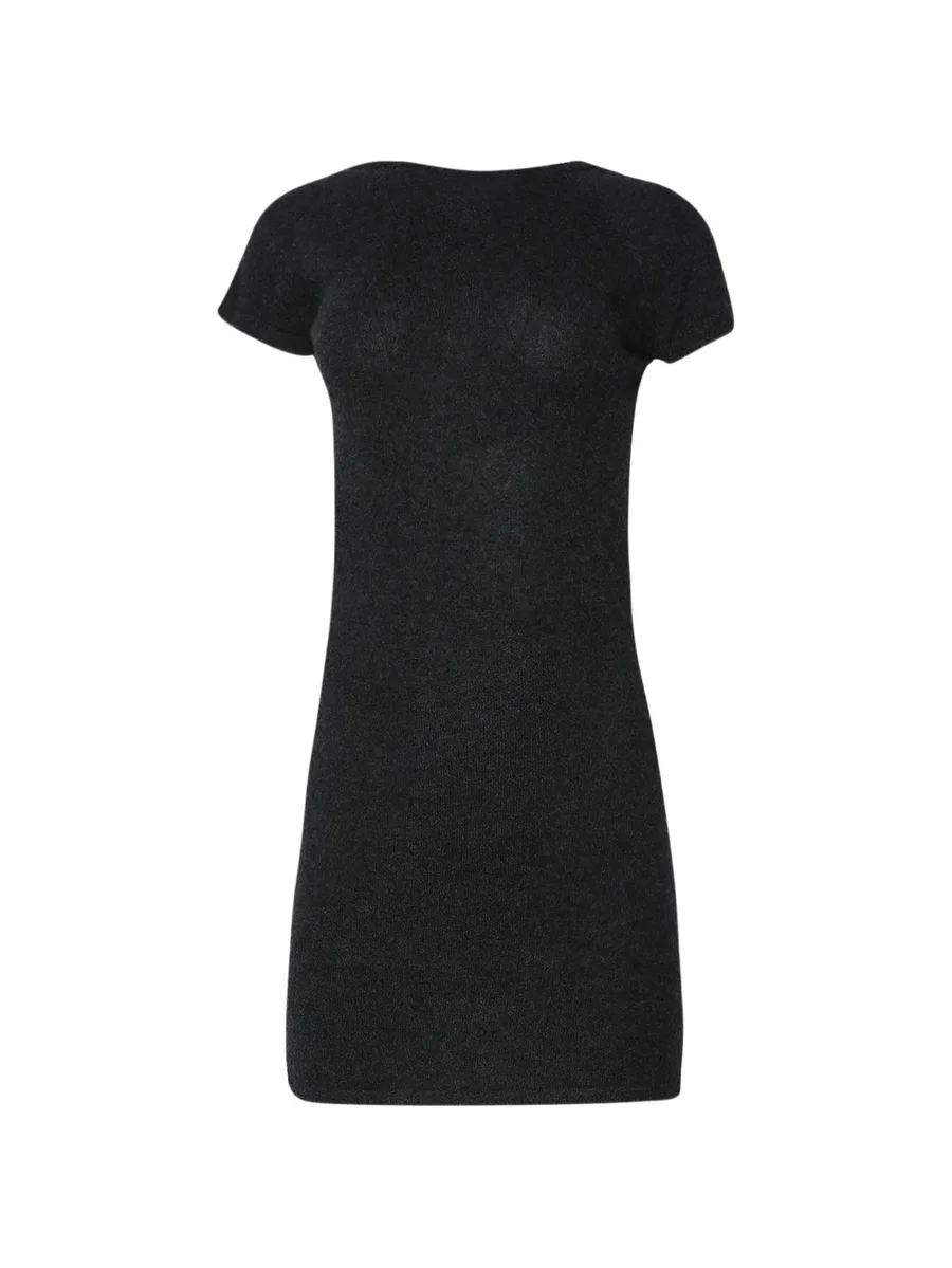 RAE PULLOVER CASHMERE MINI DRESS 1