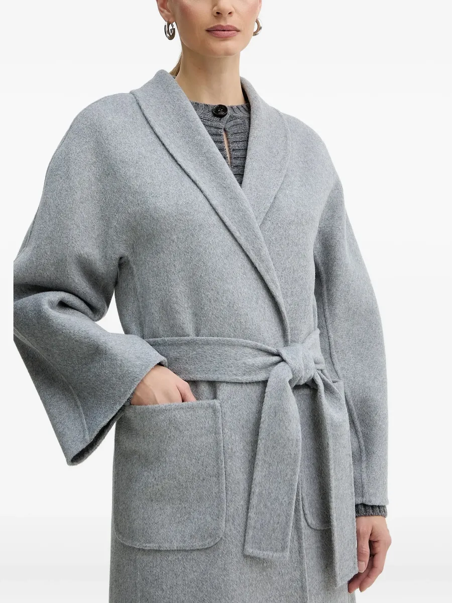 belted pocket coat 7
