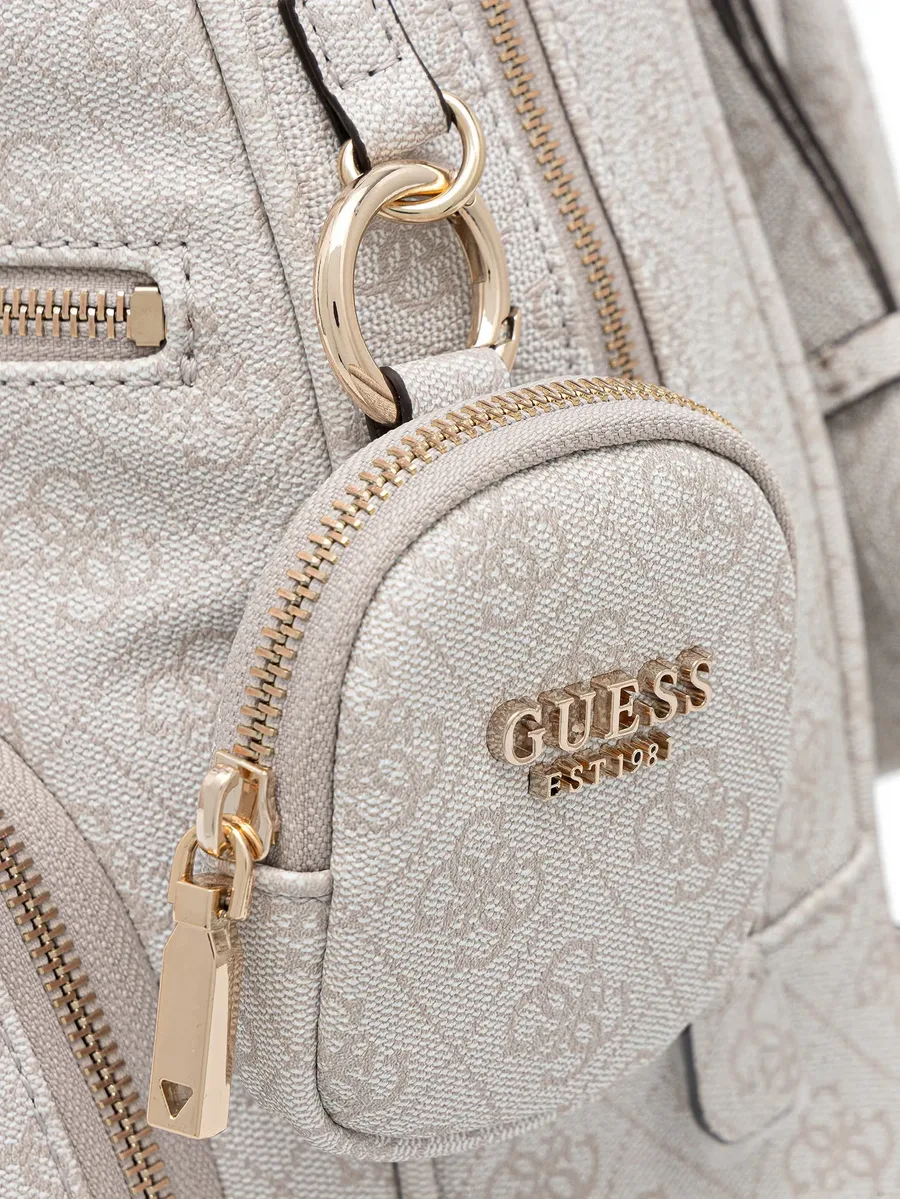 logo-print zip-around backpack 8