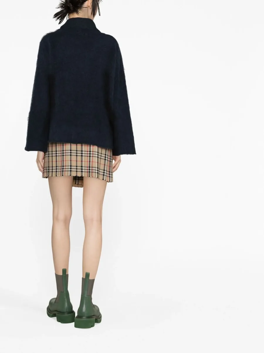 alpaca-blend turtleneck sweater 8