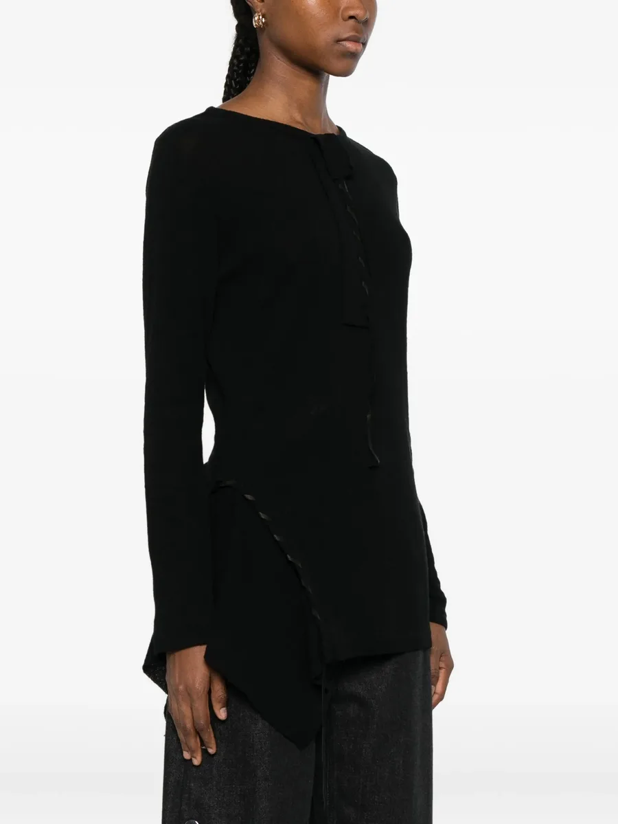 asymmetric knitted top 5