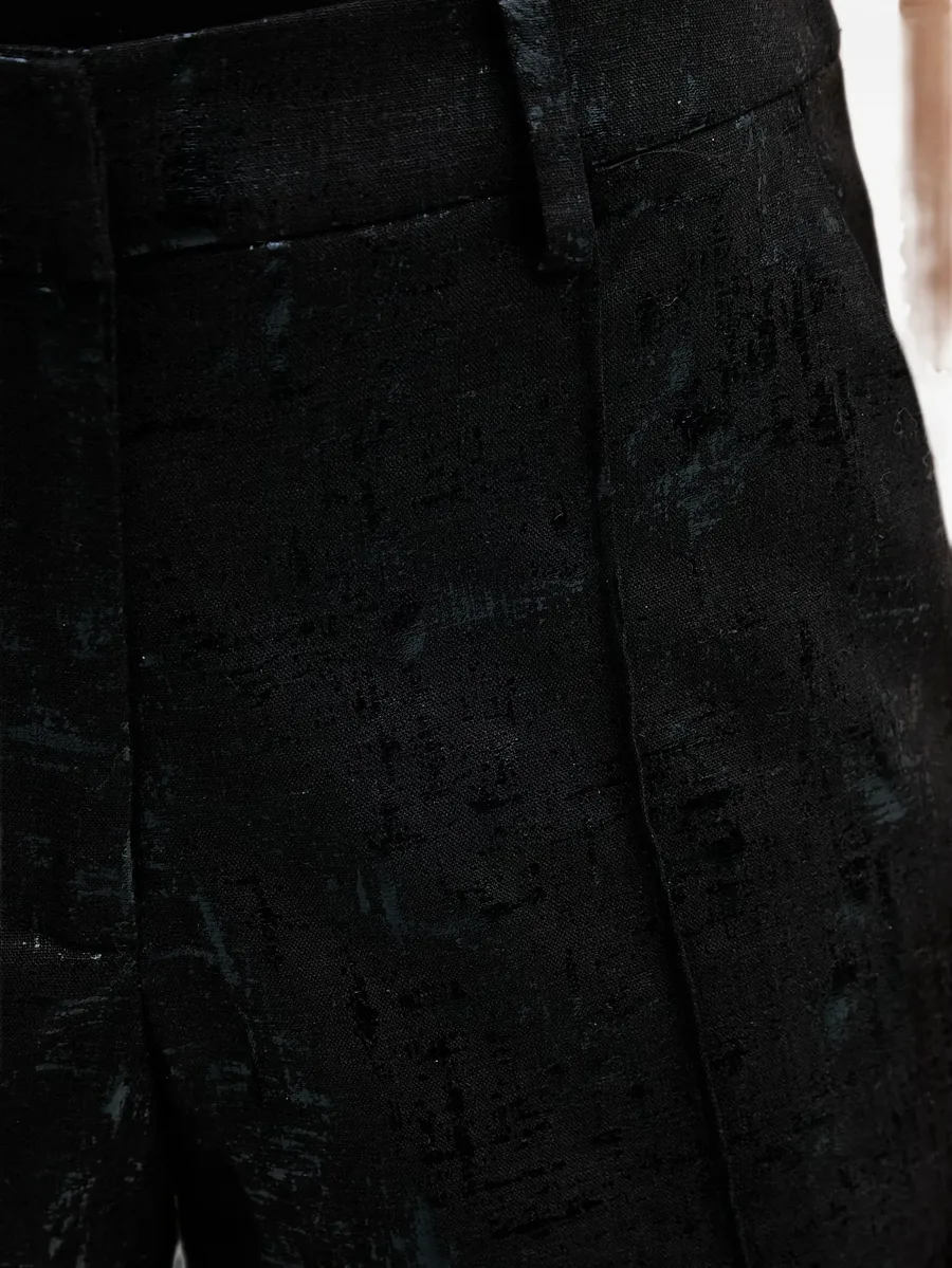 Rabad belt-loops textured shorts 2
