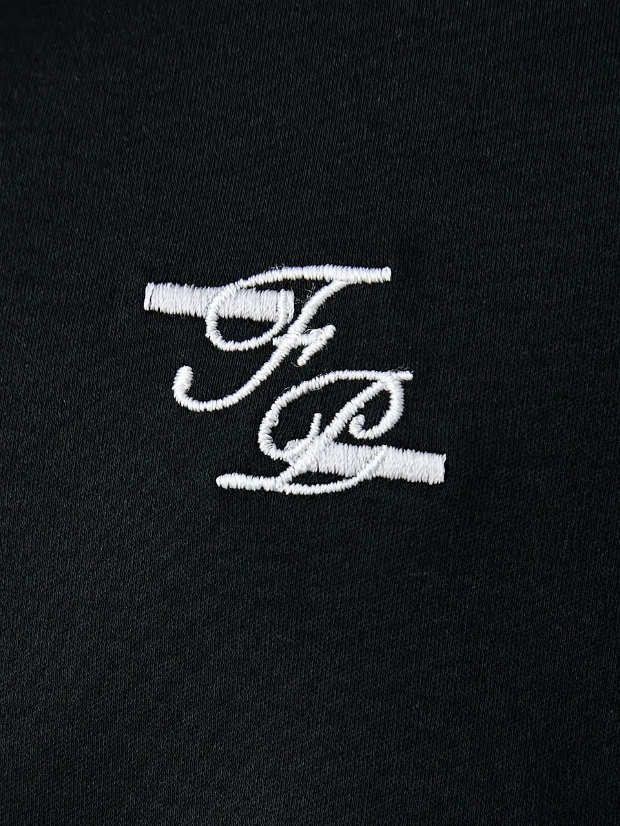 logo-embroidered shirt 4