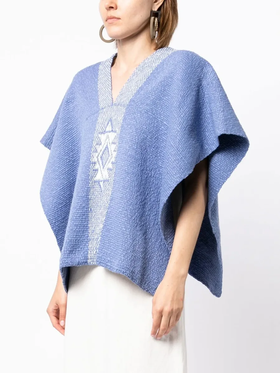 wide-sleeve knitted top 5