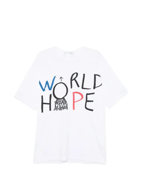 graphic-print cotton T-shirt