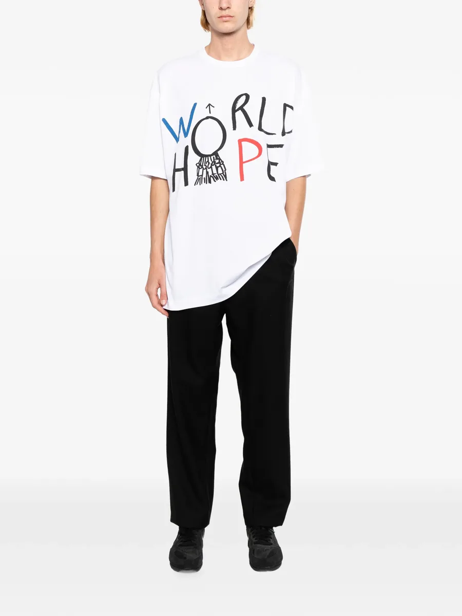 graphic-print cotton T-shirt 4