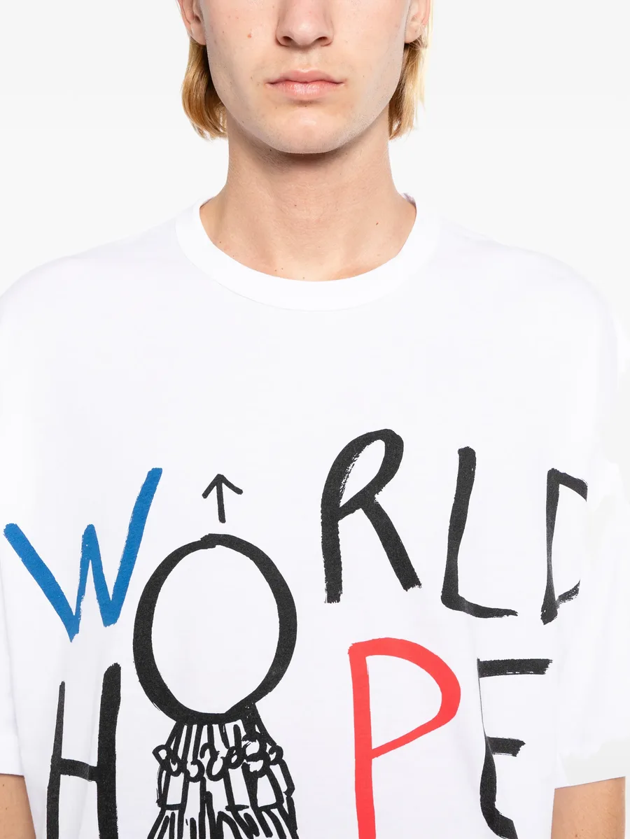 graphic-print cotton T-shirt 10