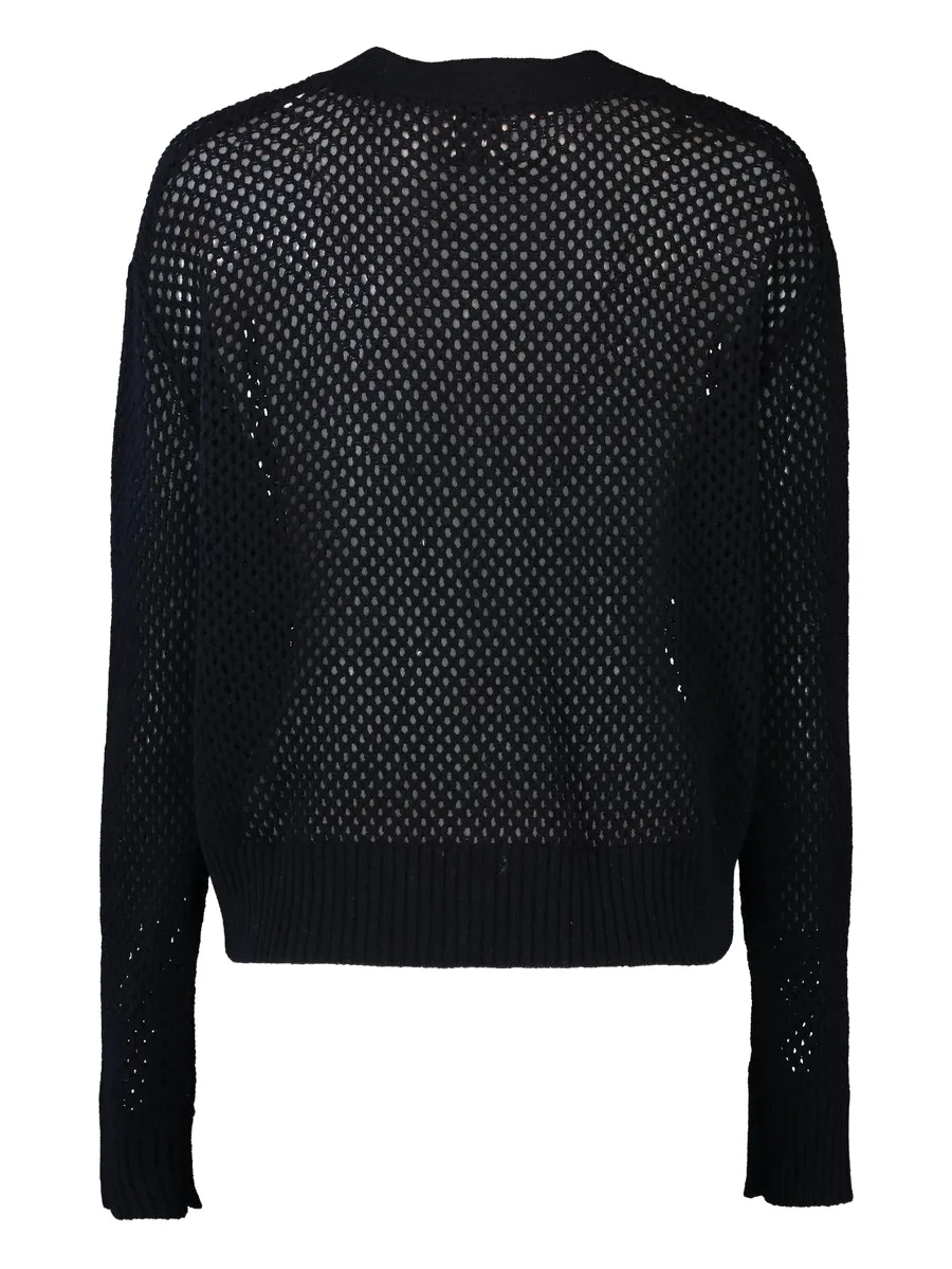 V-neck button-up cardigan 3