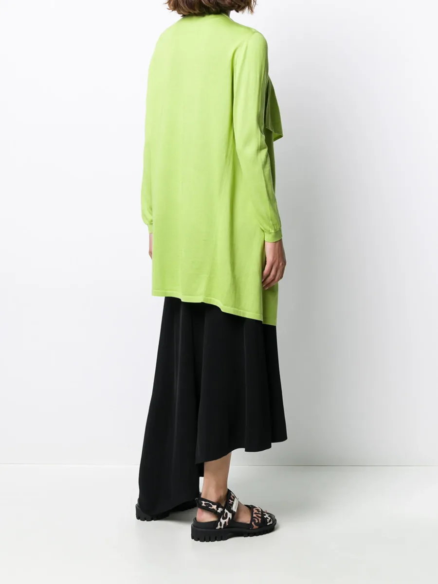 кардиган с каскадной драпировкой 8