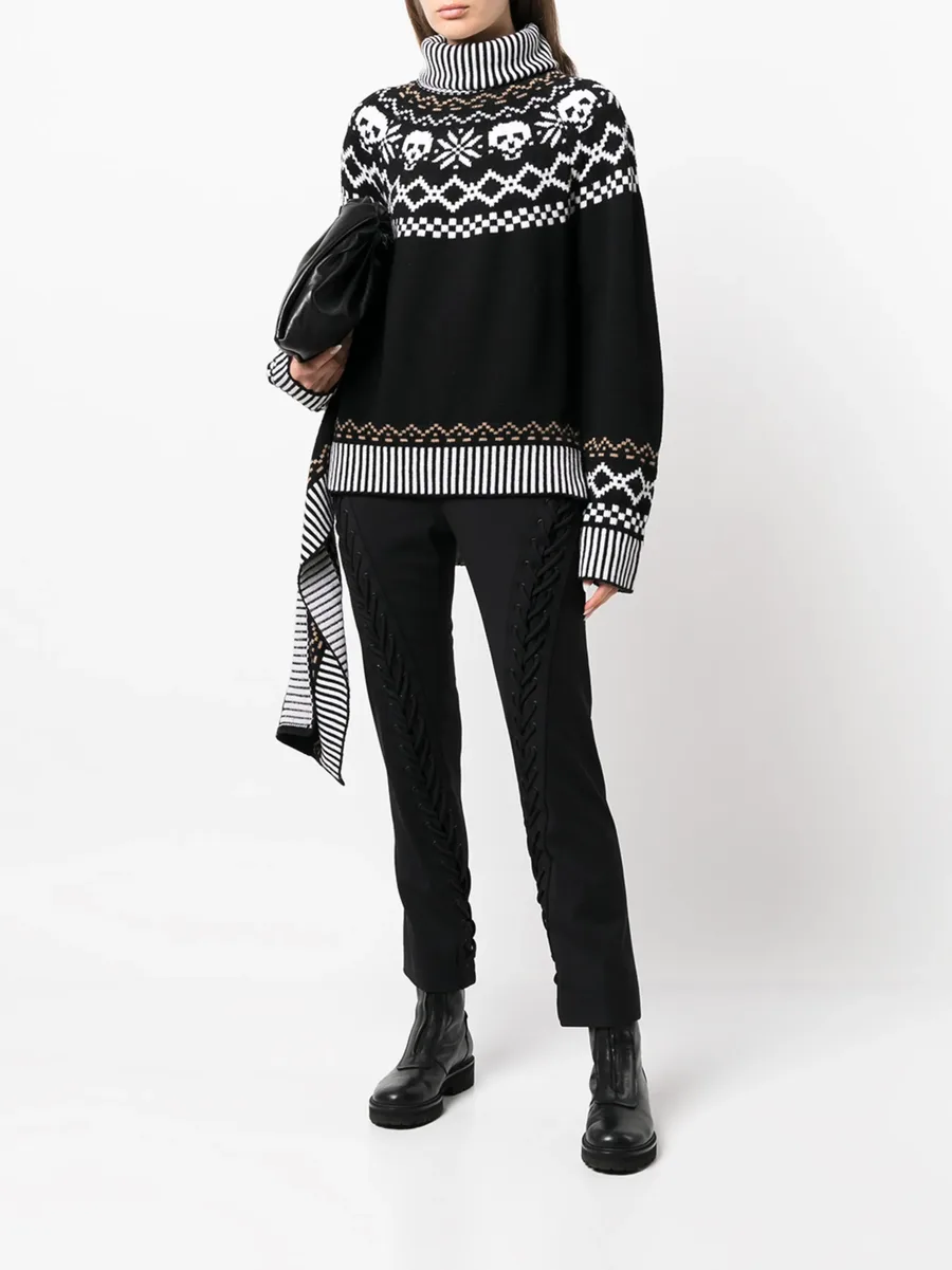 wool intarsia-knit roll-neck jumper 4