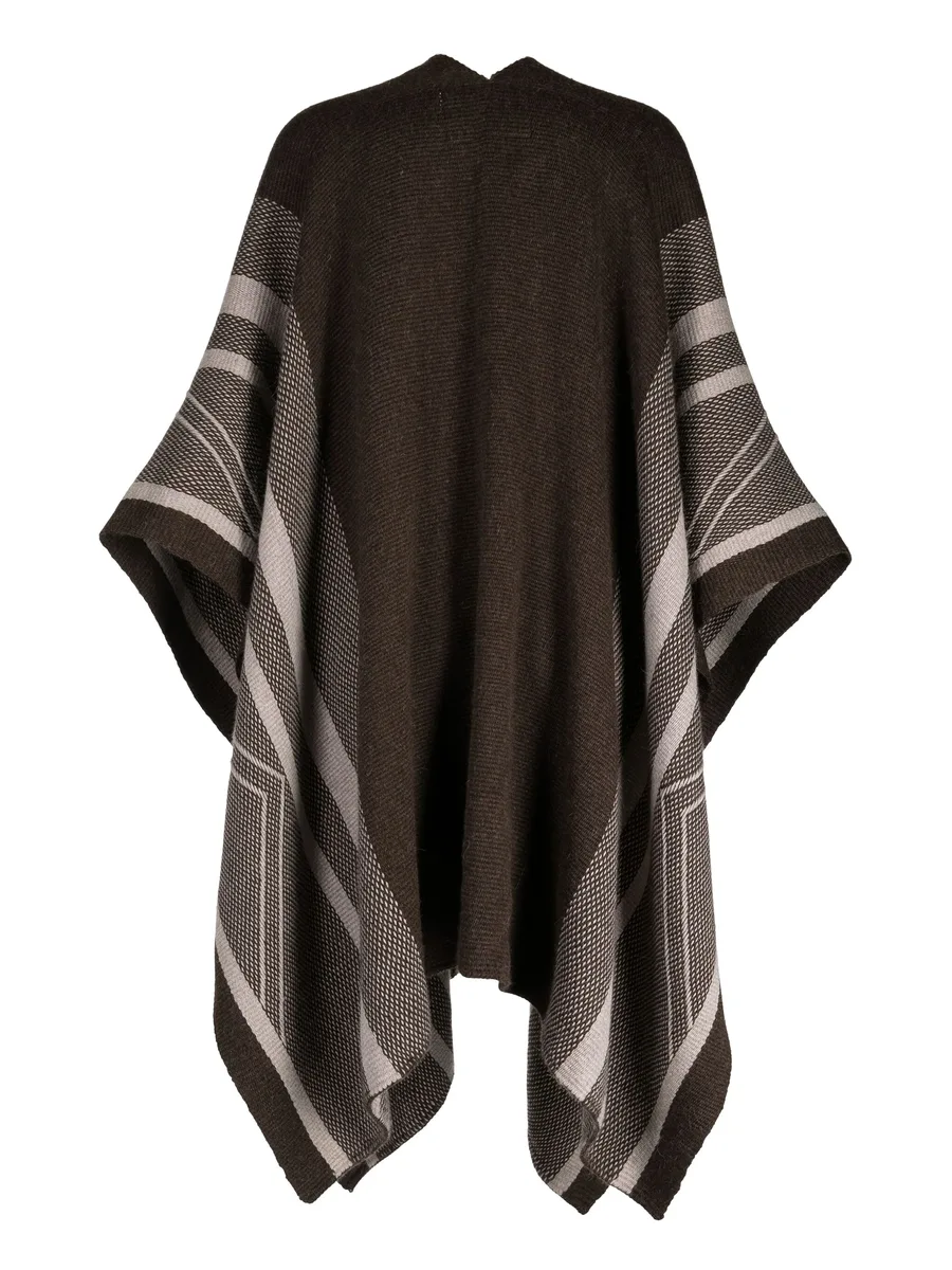 striped fine-knit duster 3