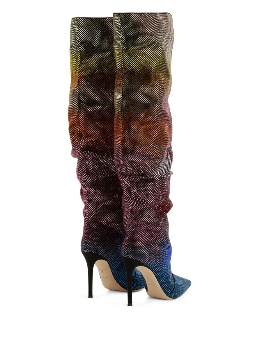 105mm GZ Gala Caleido knee-high boots 5