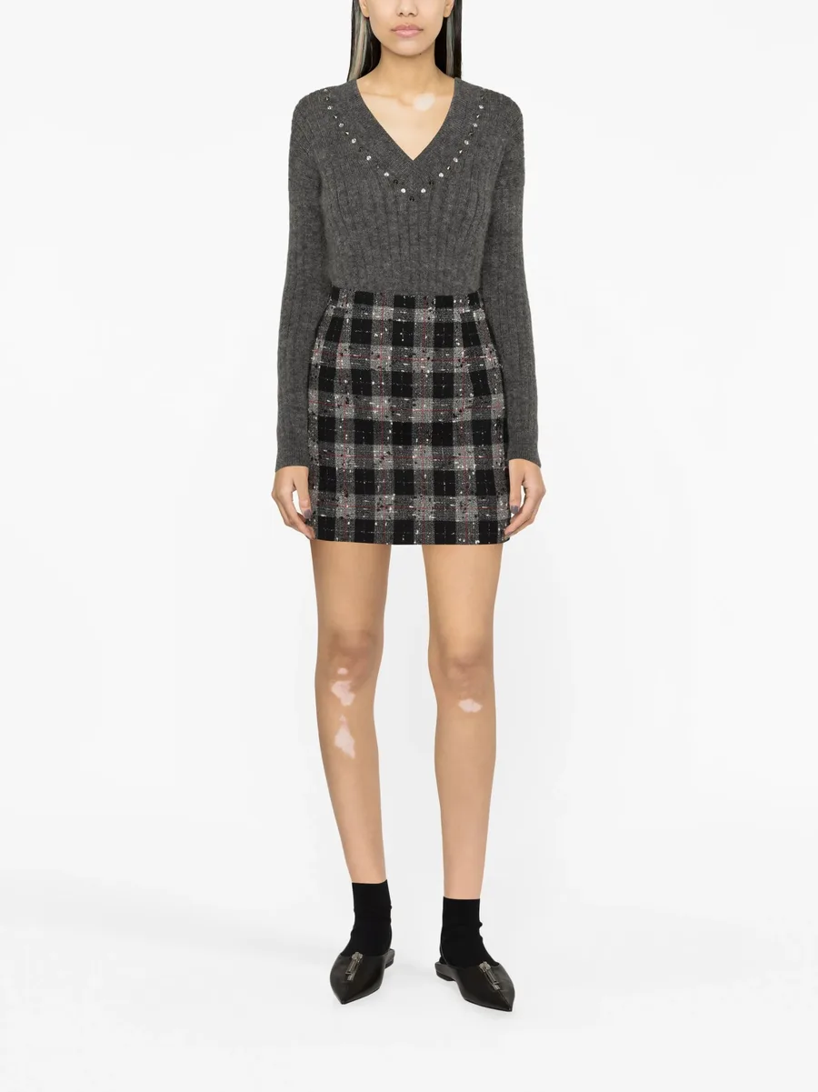 stud-embellished ribbed-knit jumper 3