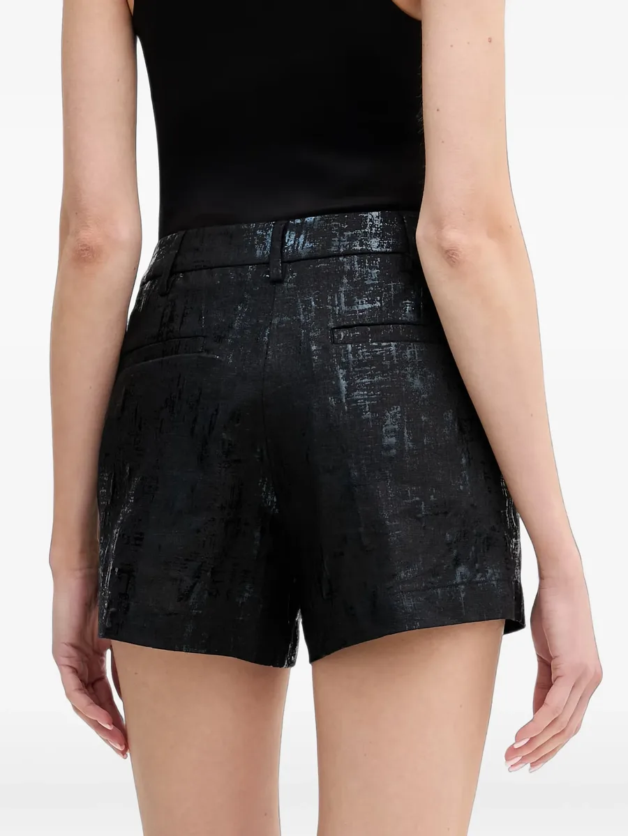 Rabad belt-loops textured shorts 3