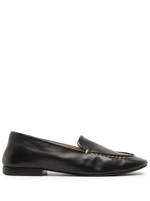 Mandolo contrast-stitching loafers