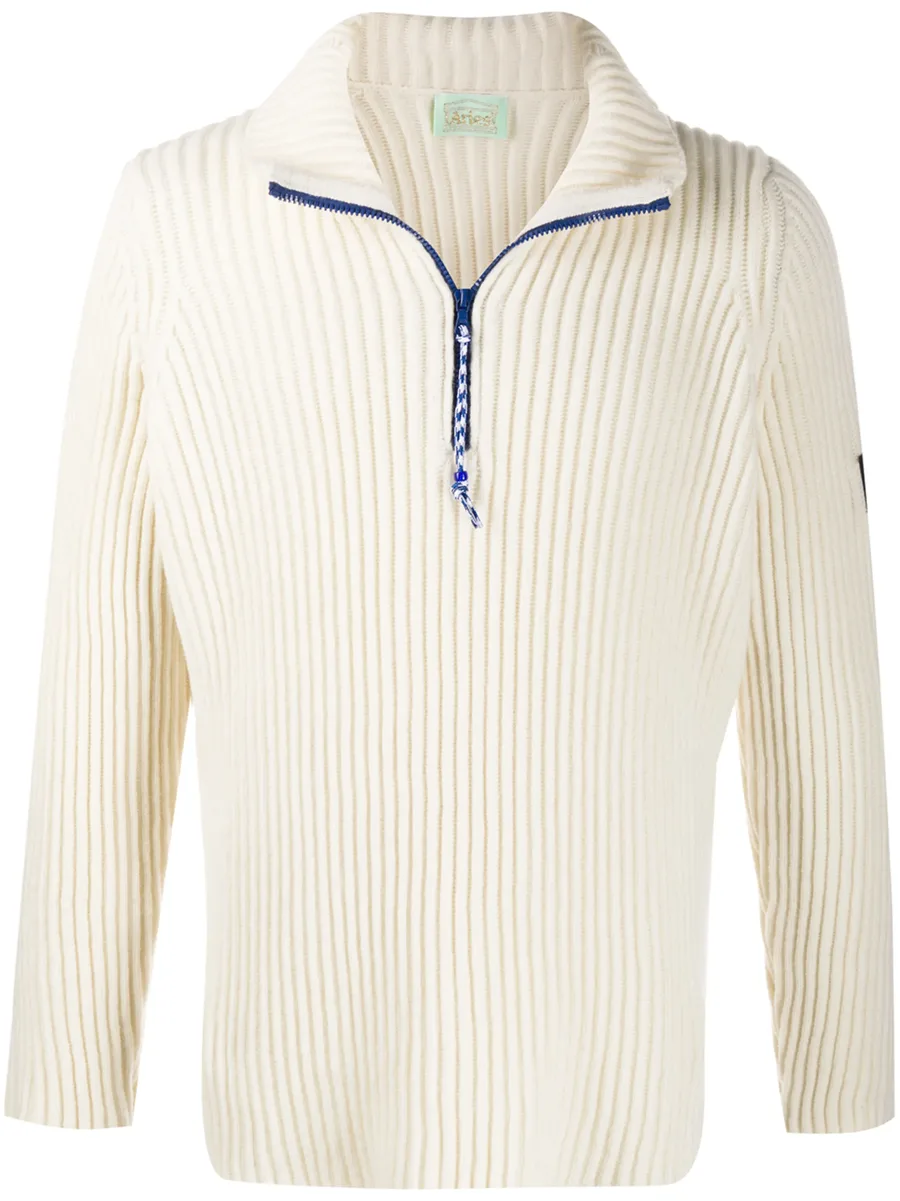 ribbed knit jumper 1