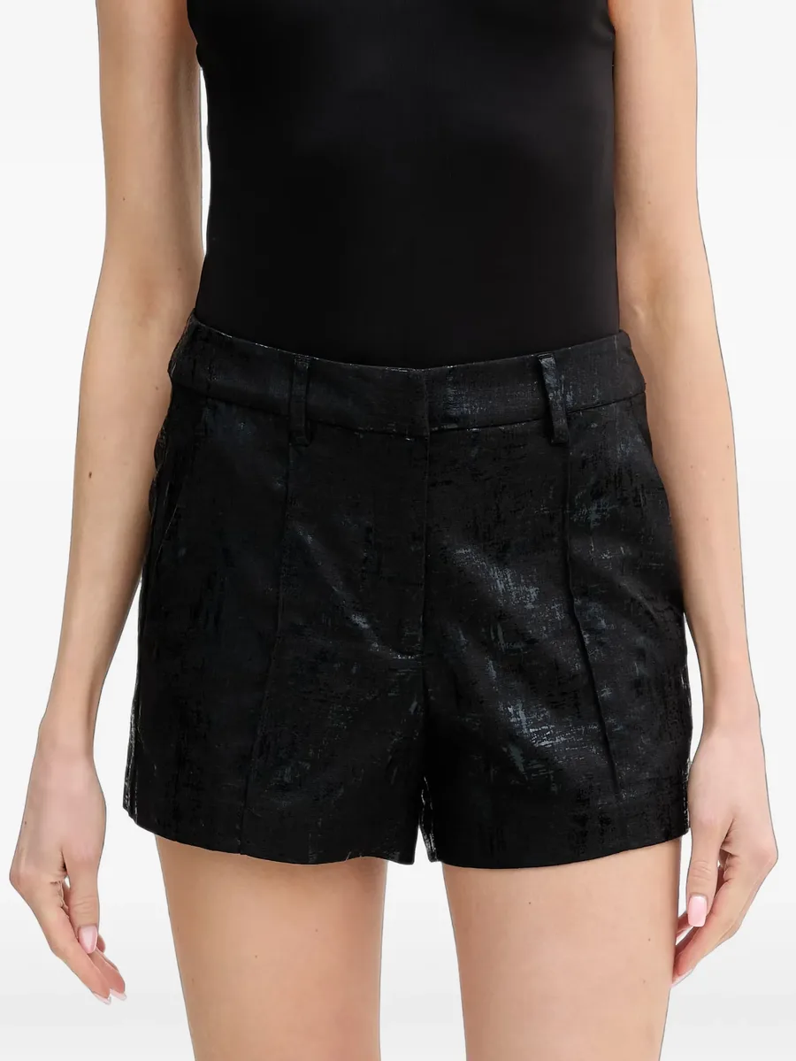 Rabad belt-loops textured shorts 4