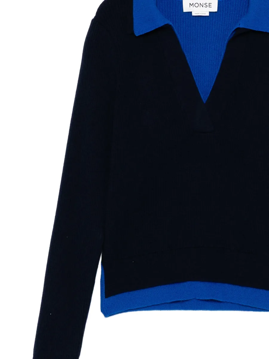 double-layer knitted jumper 5