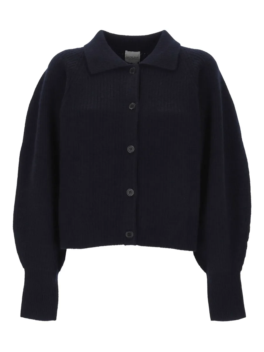 wool blend cardigan 1