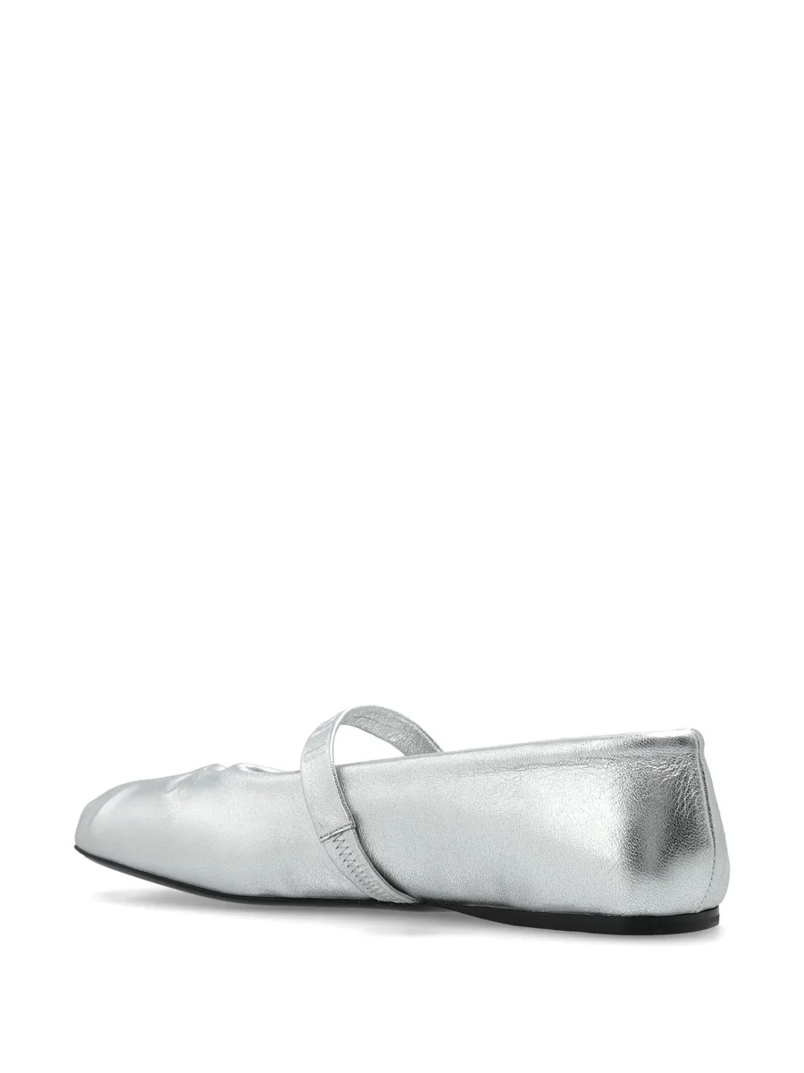 metallic ballerina shoes 6
