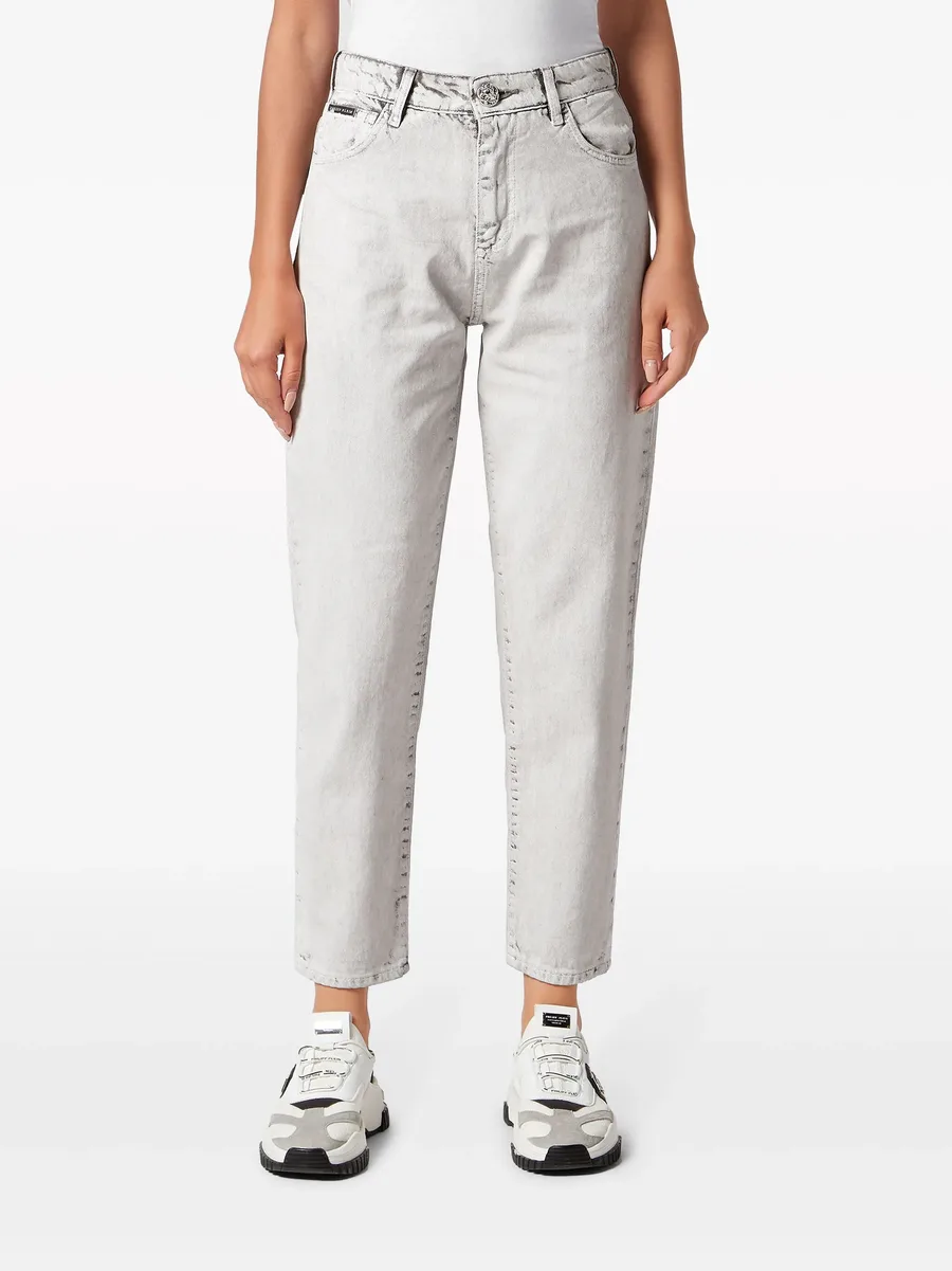 зауженные джинсы Mom Fit 6