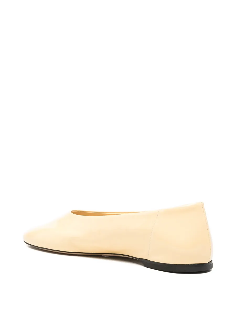 patent-finish almond-toe ballet flats 6