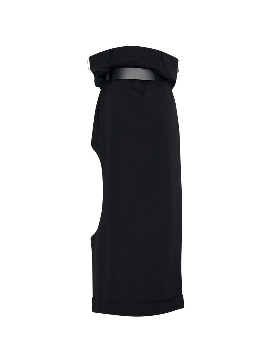 sculptural draped skirt 2