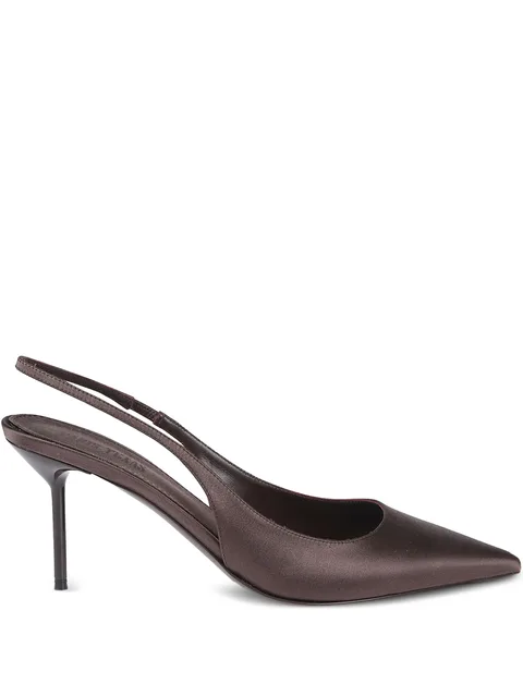 70mm slingback heeled pumps