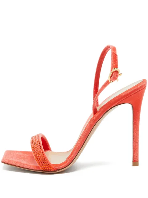 pre-owned 110mm Britney strappy sandals