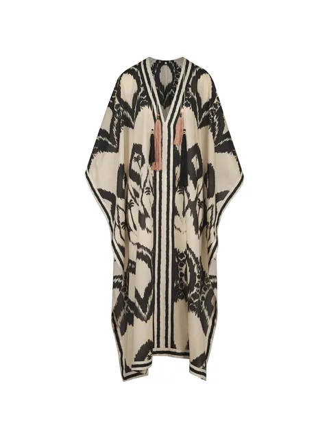 The Wind Of Palms midi dress
