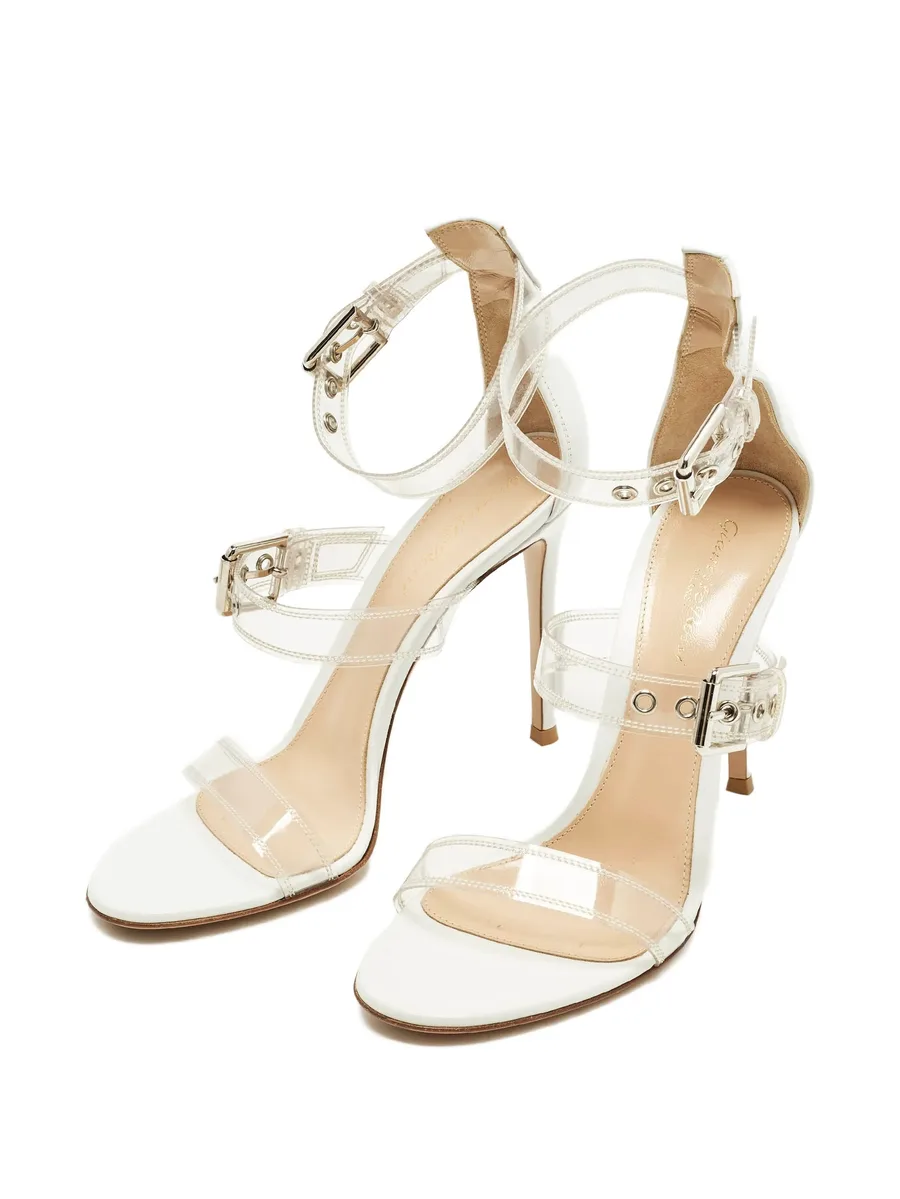 Plexi buckle-strap sandals 9