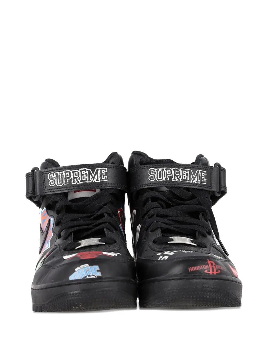 кроссовки Air Force 1 Mid Supreme из коллаборации с Nike (2018 год) 4